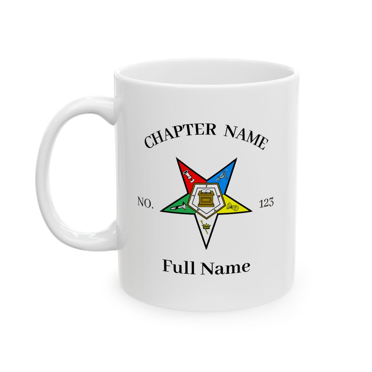 OES Mug - (11oz, 15oz) - Bricks Masons