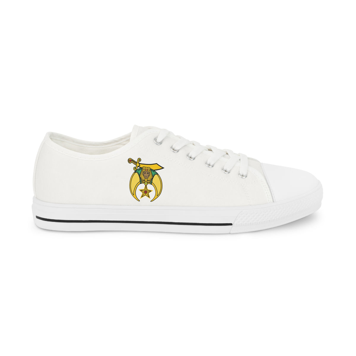 Daughters of Sphinx Sneaker - Low Top Sneaker Black & White - Bricks Masons