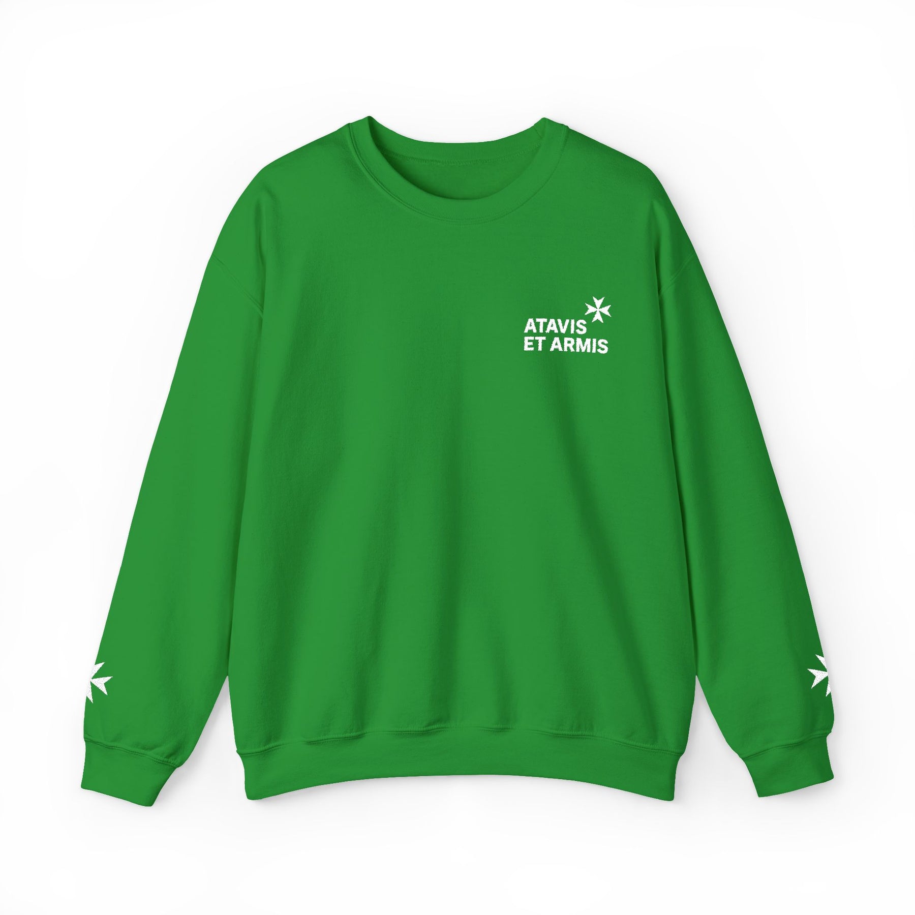 Order of Saint Lazarus Sweatshirt - Crewneck Embroidered Design - Bricks Masons