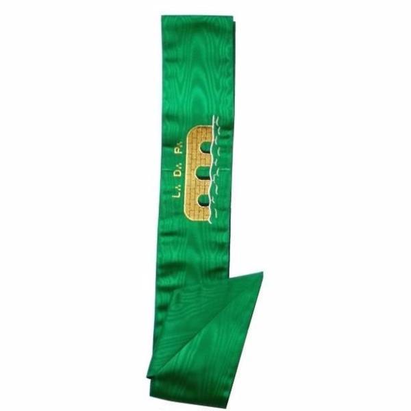 15th Degree Scottish Rite Sash - Left shoulder to right hip - Bricks Masons