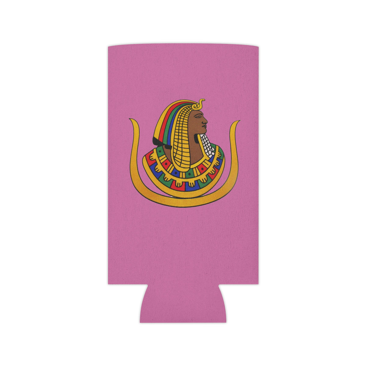 DOI Can Cooler - Pink Polyester Exterior - Bricks Masons