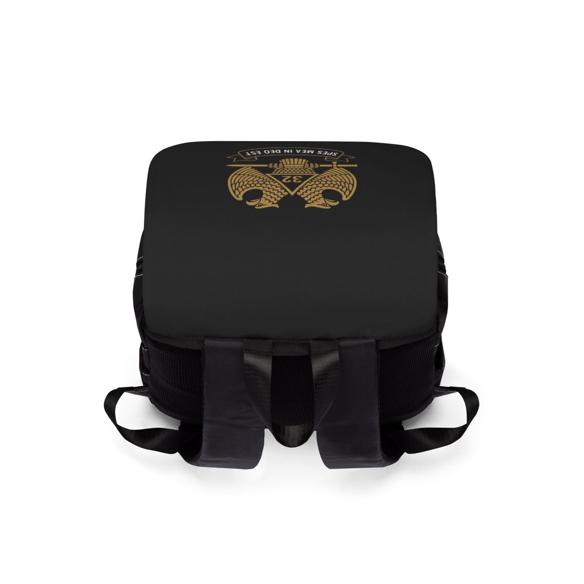 32nd Degree Scottish Rite Backpack - SPES MEA IN DEO EST Wings Down - Bricks Masons