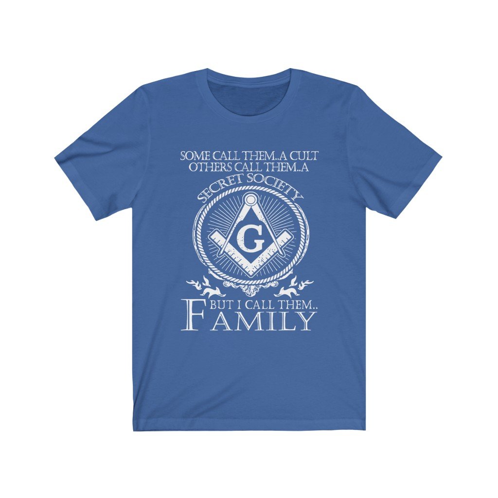 Master Mason Blue Lodge T-Shirt - They Are Family | Bricks Masons