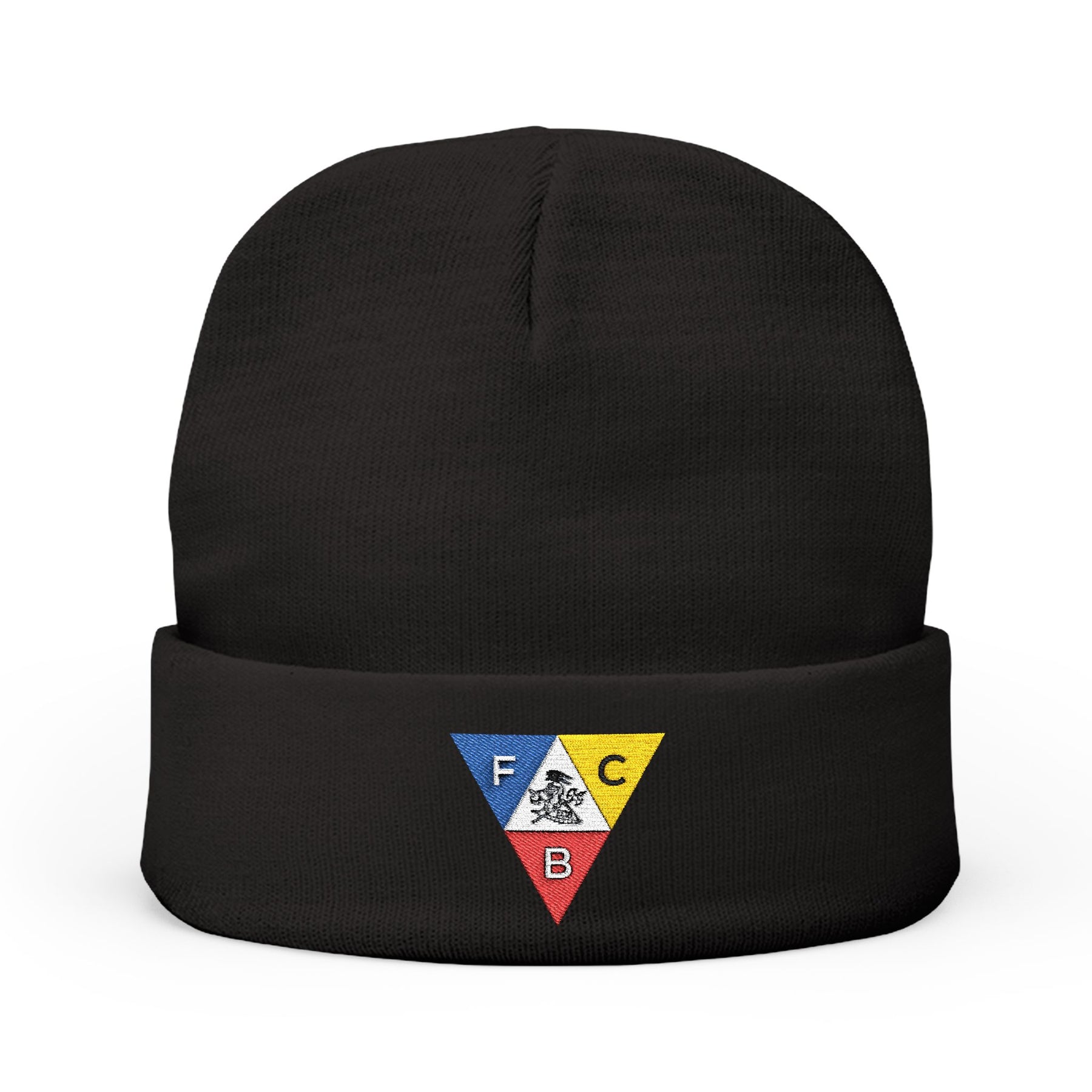 Knights of Pythias Beanie - Knit Embroidery Emblem - Bricks Masons