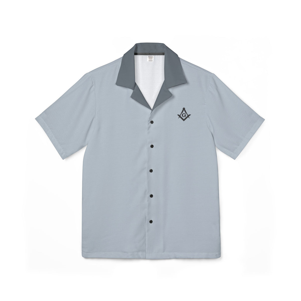 Men's Hawaiian Camp Shirt (AOP) - Bricks Masons