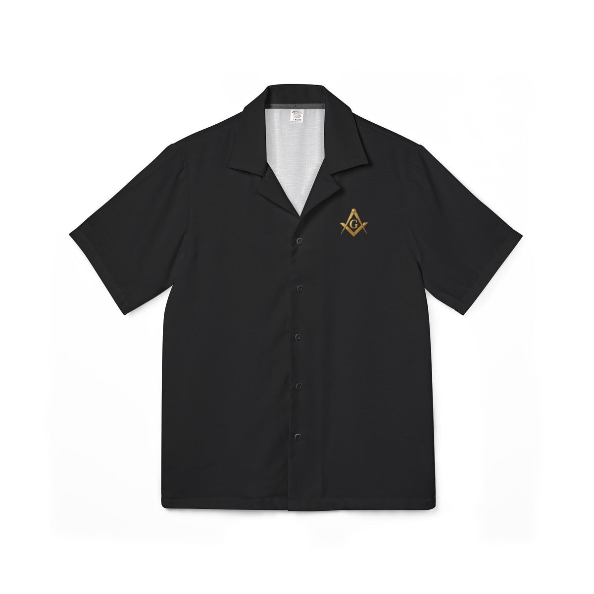 Men's Hawaiian Camp Shirt (AOP) - Bricks Masons