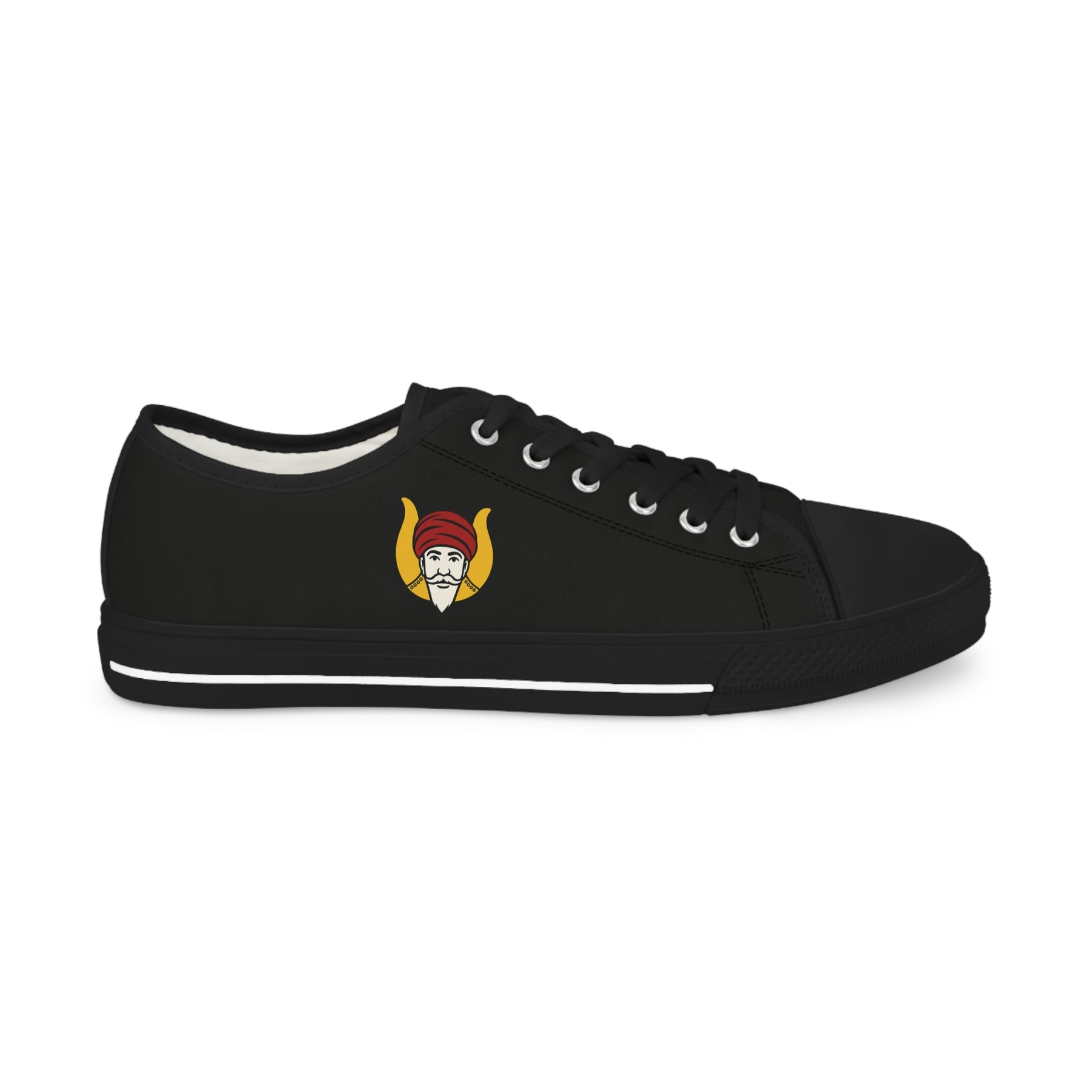 Grotto Sneaker - Low Top Sneaker Black & White - Bricks Masons