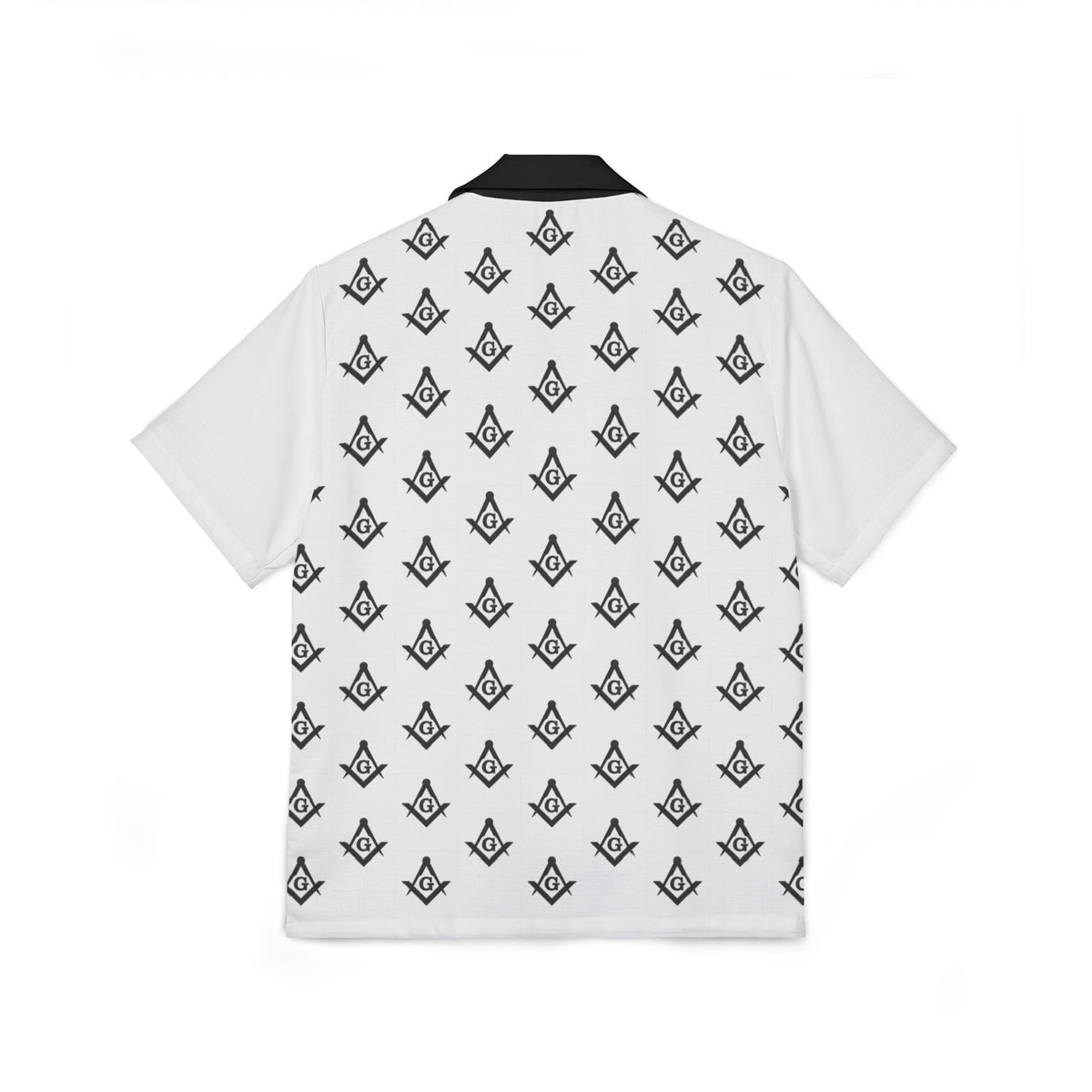 Men's Hawaiian Camp Shirt (AOP) - Bricks Masons