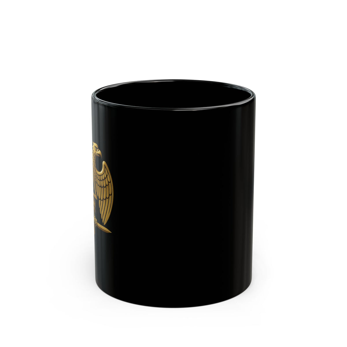 32nd Degree Scottish Rite Mug - Double-Headed Eagle Wings Down - Bricks Masons
