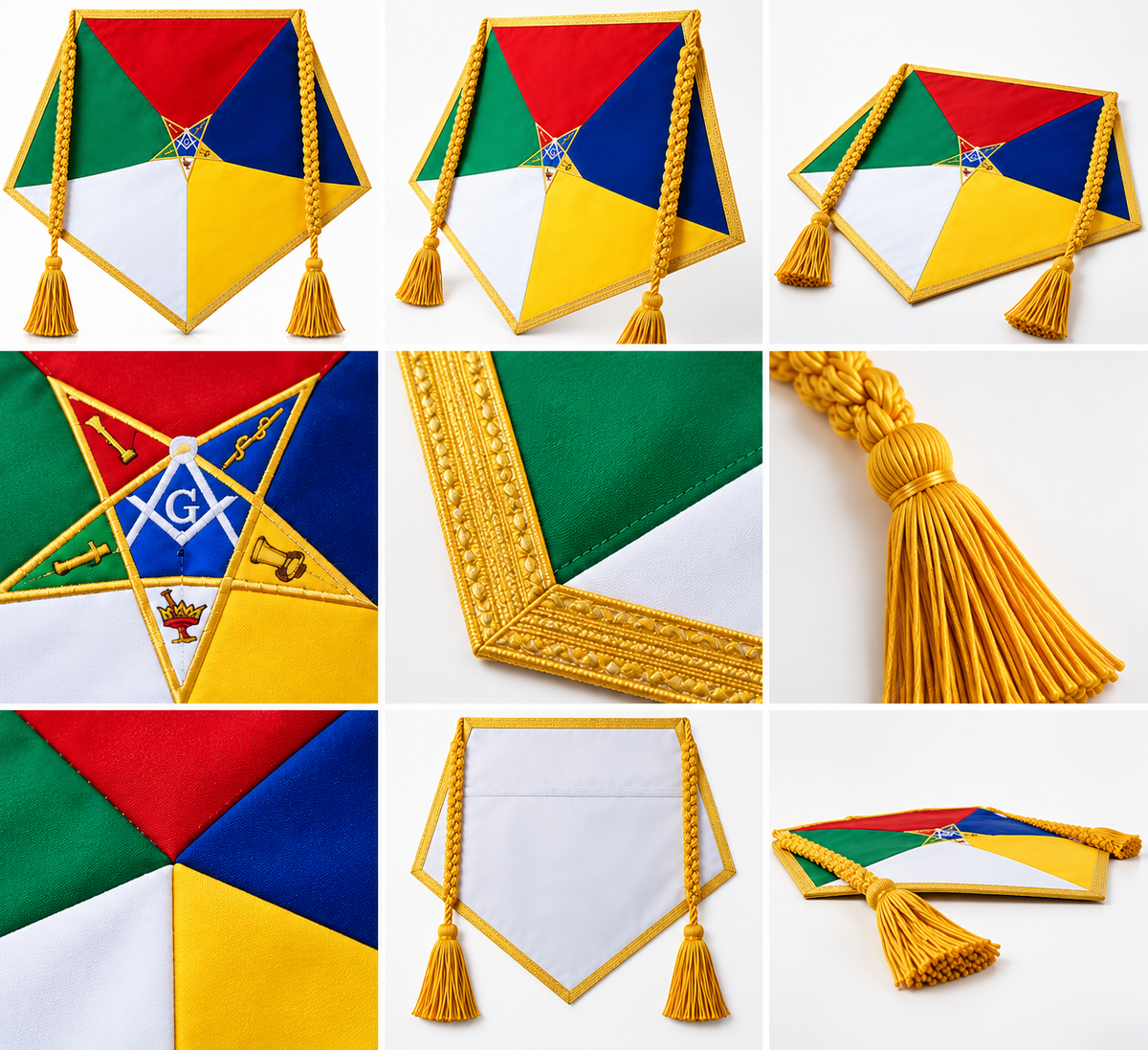 OES Apron - Five Color Satin