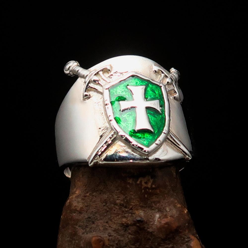 Knights Chess hot Sterling Silver signet ring