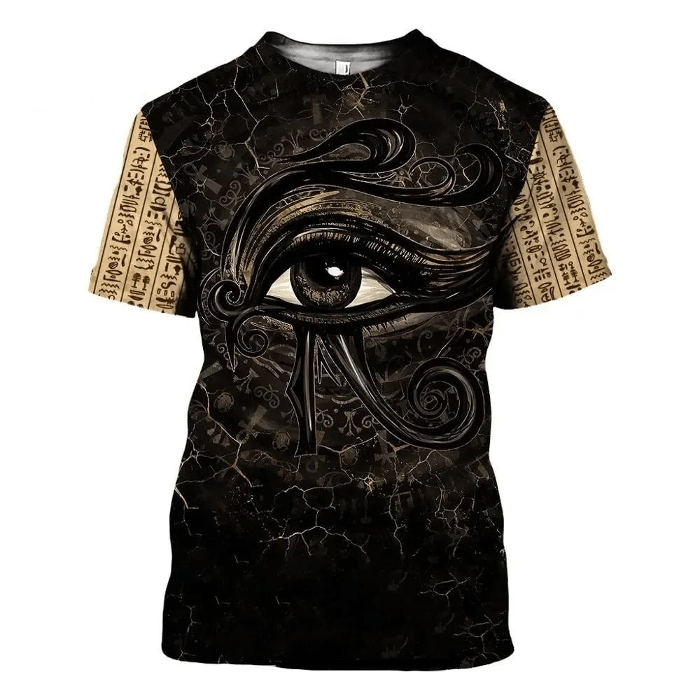 Ancient Egypt T-Shirt - 3D Printing Eye of Horus Egyptian Symbol - Bricks Masons