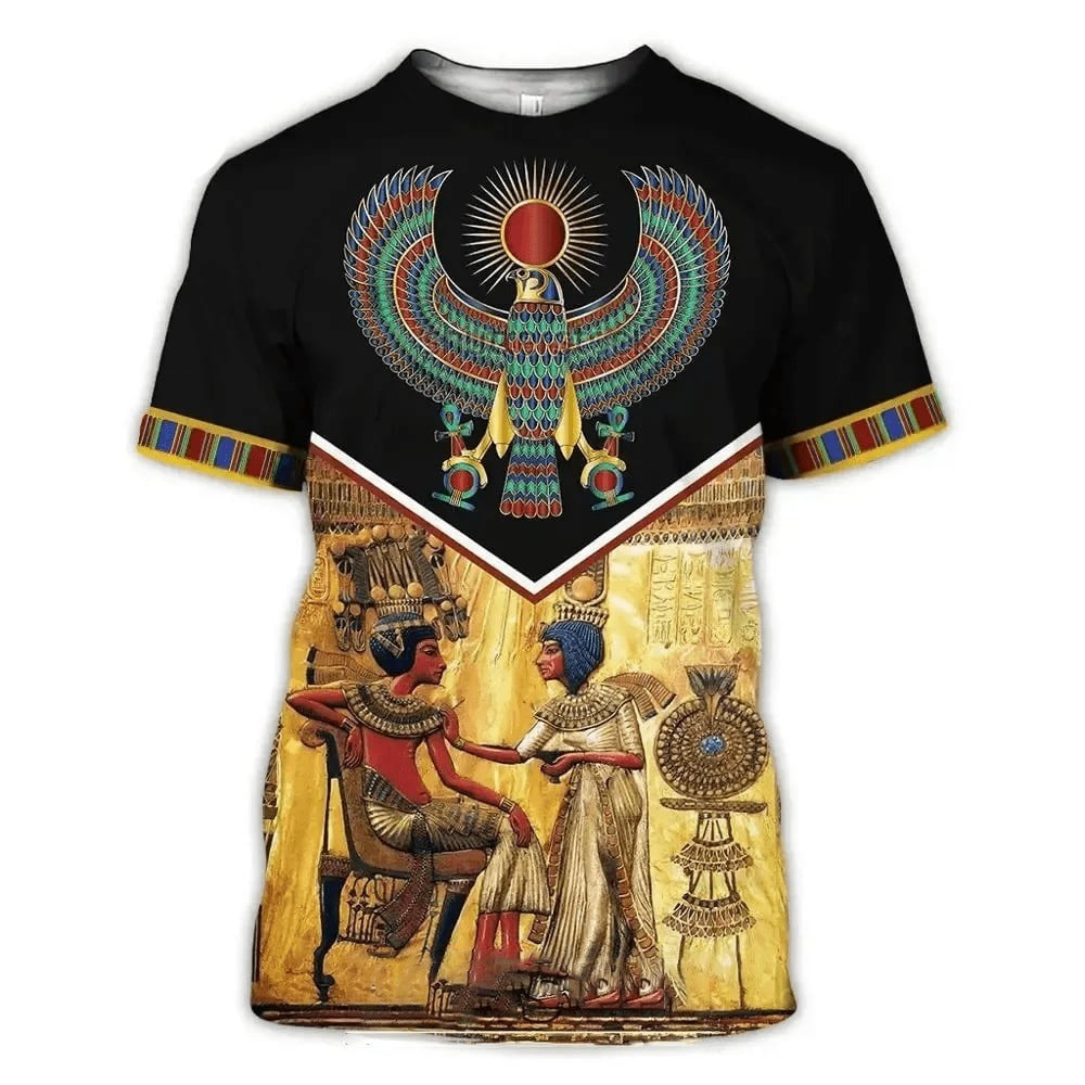 Ancient Egypt T-Shirt - 3D Printing Eye of Horus Egyptian Symbol - Bricks Masons