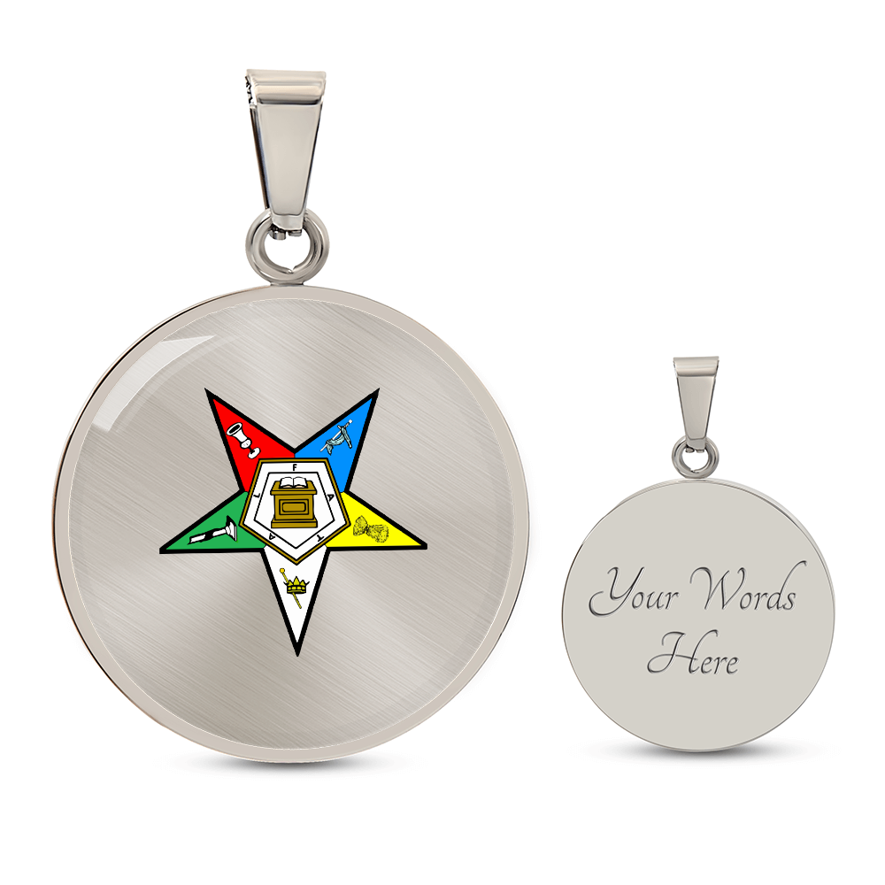 OES Necklace - Bricks Masons