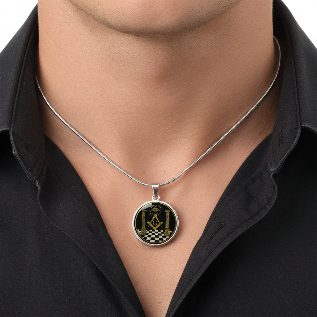 Circle Necklace - Bricks Masons