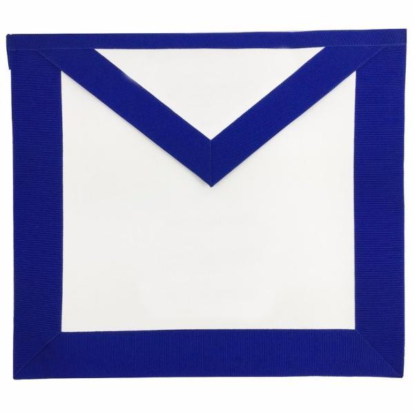 Blue Lodge Apron - Basic White & Royal Blue - Bricks Masons
