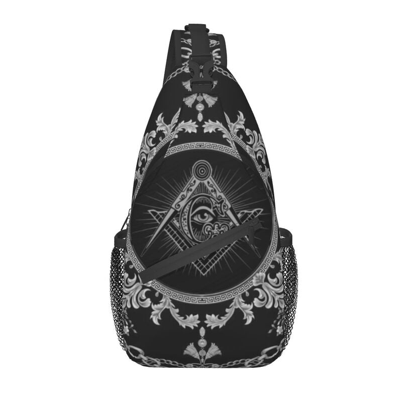 Master Mason Blue Lodge Backpack - Various Square and Compass G to Choose From - Bricks Masons