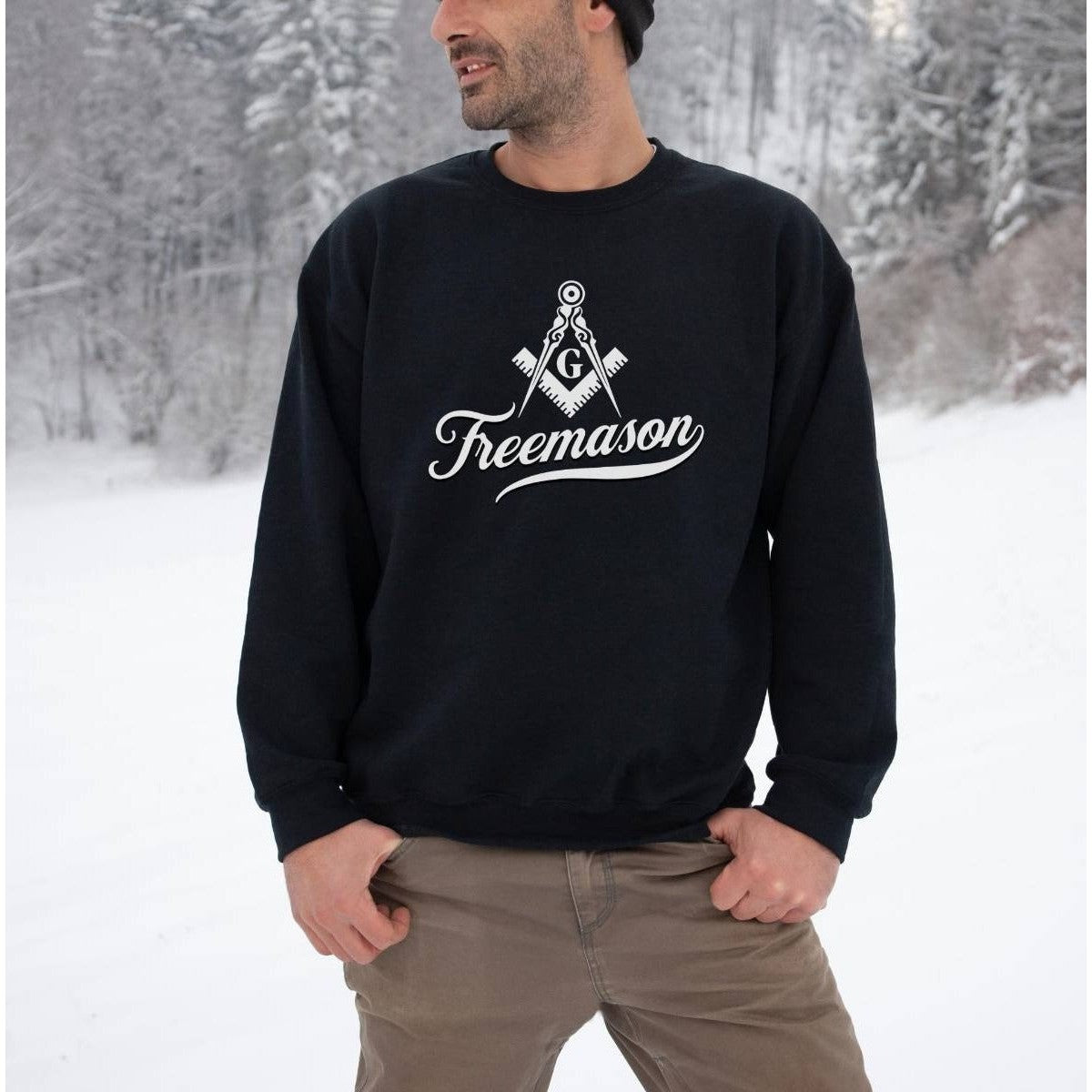 Master Mason Blue Lodge Sweatshirt - Square and Compass G Freemason