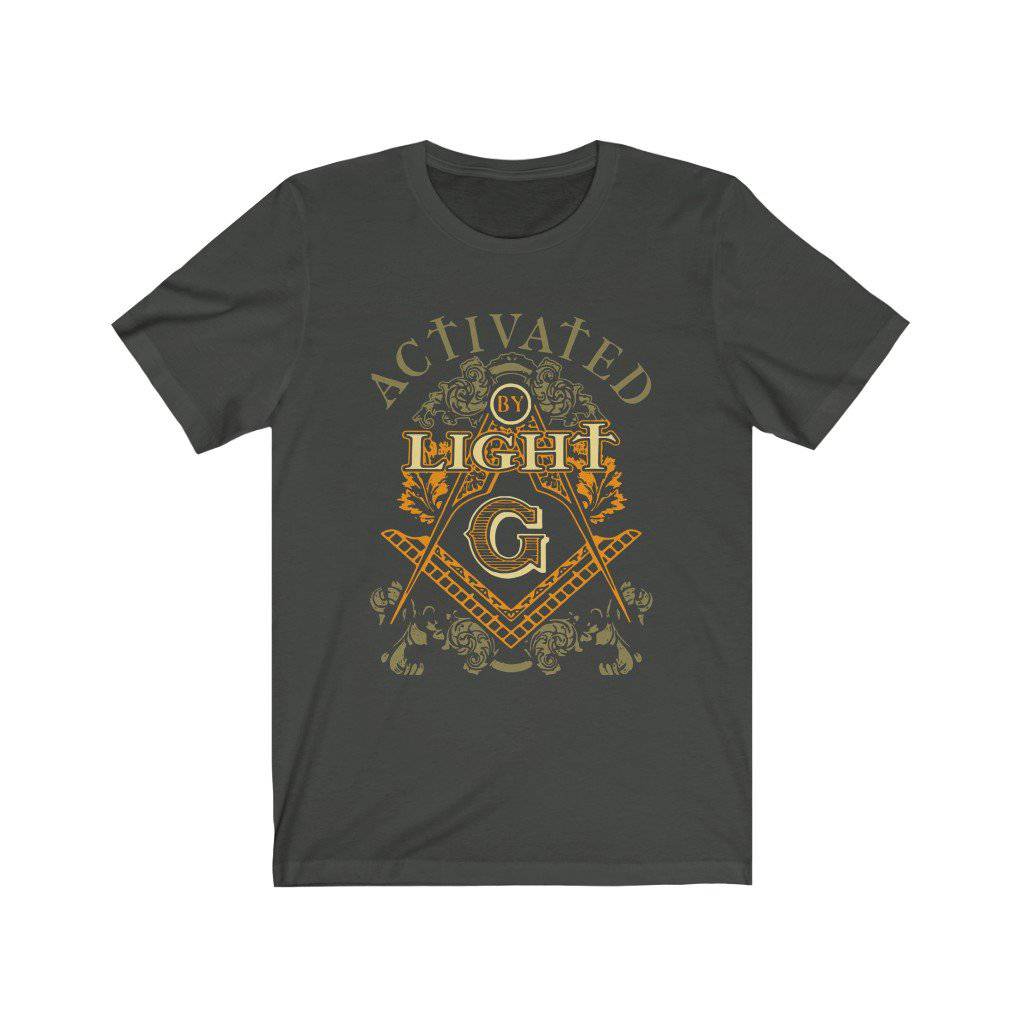 Masonic T-Shirt - Activated by Light - Bricks Masons