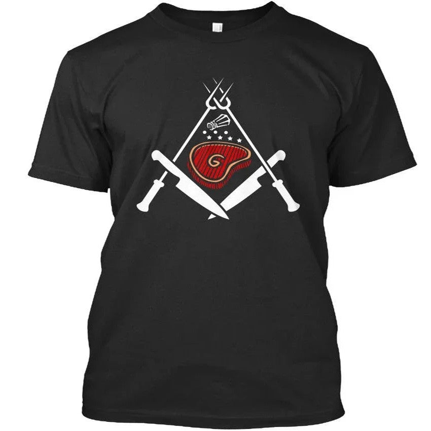 Master Mason Blue Lodge T-Shirt - Cotton Culinar Design