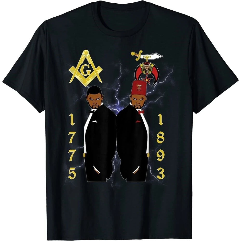 Master Mason Blue Lodge T-Shirt - Shriners & Square and Compass G