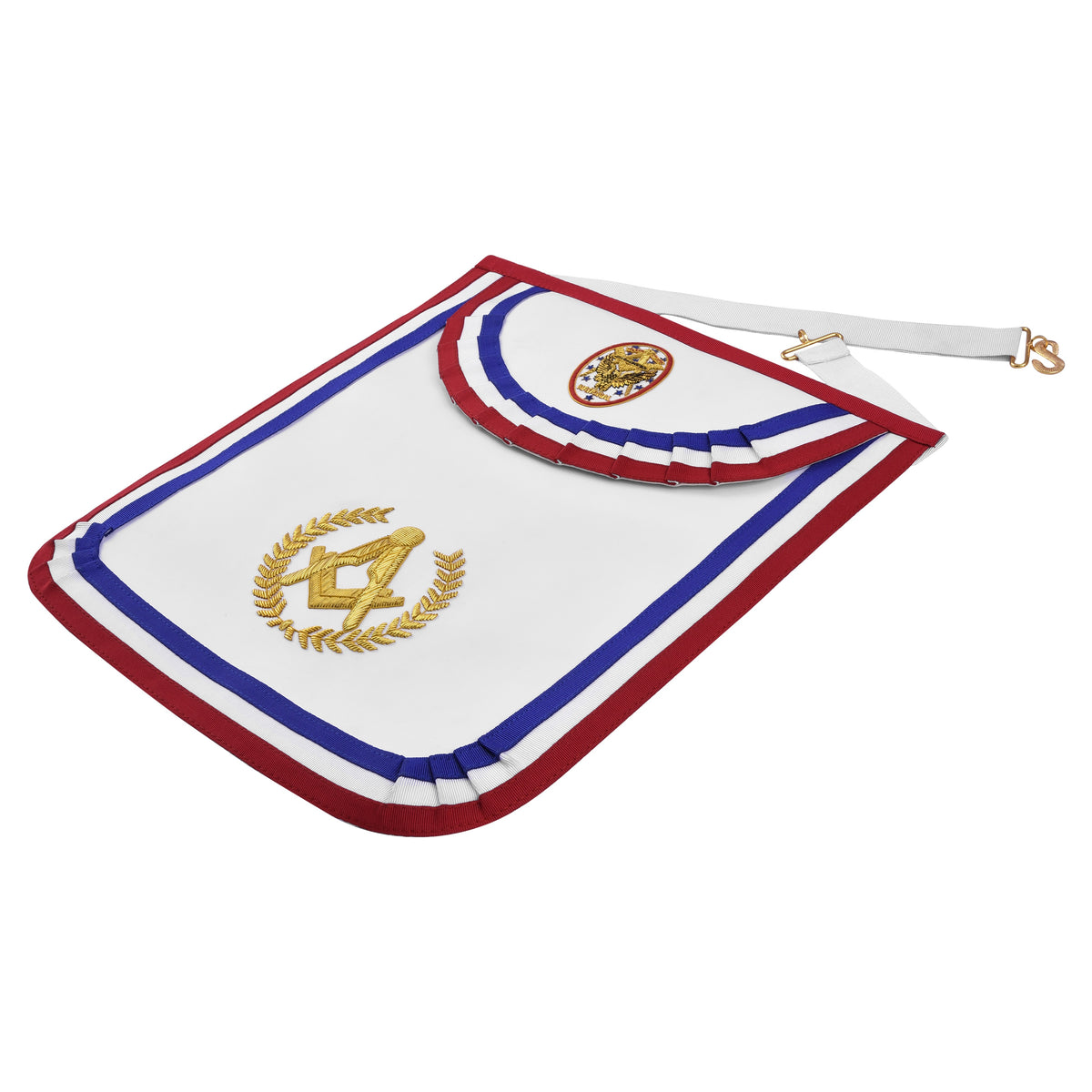 Master Mason Blue Lodge Apron - National Sojourners - Bricks Masons