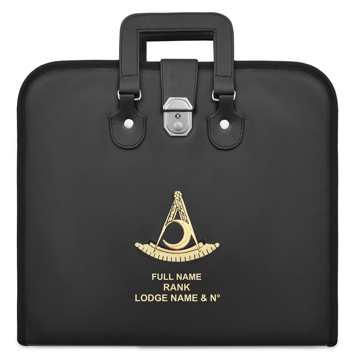 Past District Deputy Grand Master Blue Lodge Apron Case - Custom Embroidered Case