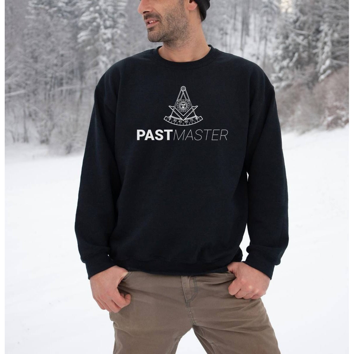 Past Master Blue Lodge Sweatshirt - Black Ugly