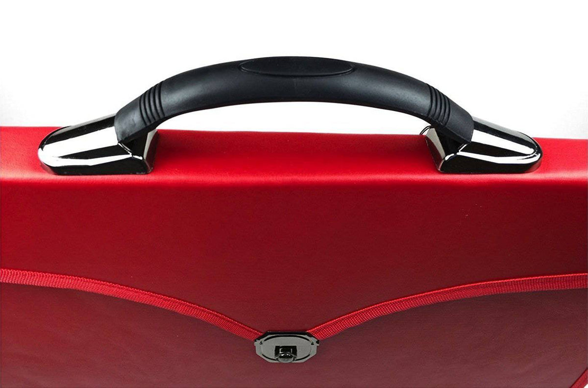 Royal Arch Chapter Apron Case - Red Leather MM, WM, Provincial - Bricks Masons