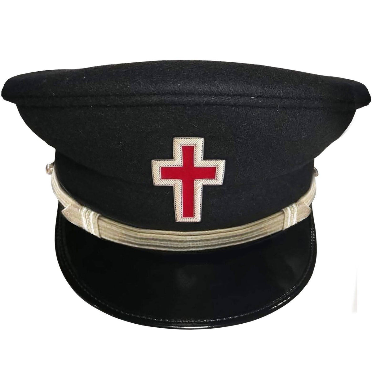 Sir Knight Knights Templar Fatigue Cap - Silver - Bricks Masons