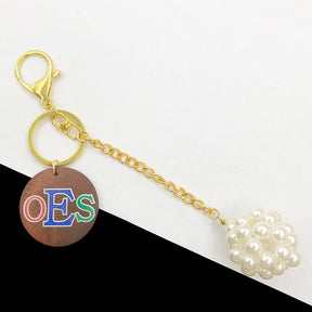 OES Keychain - Various Wood Shapes