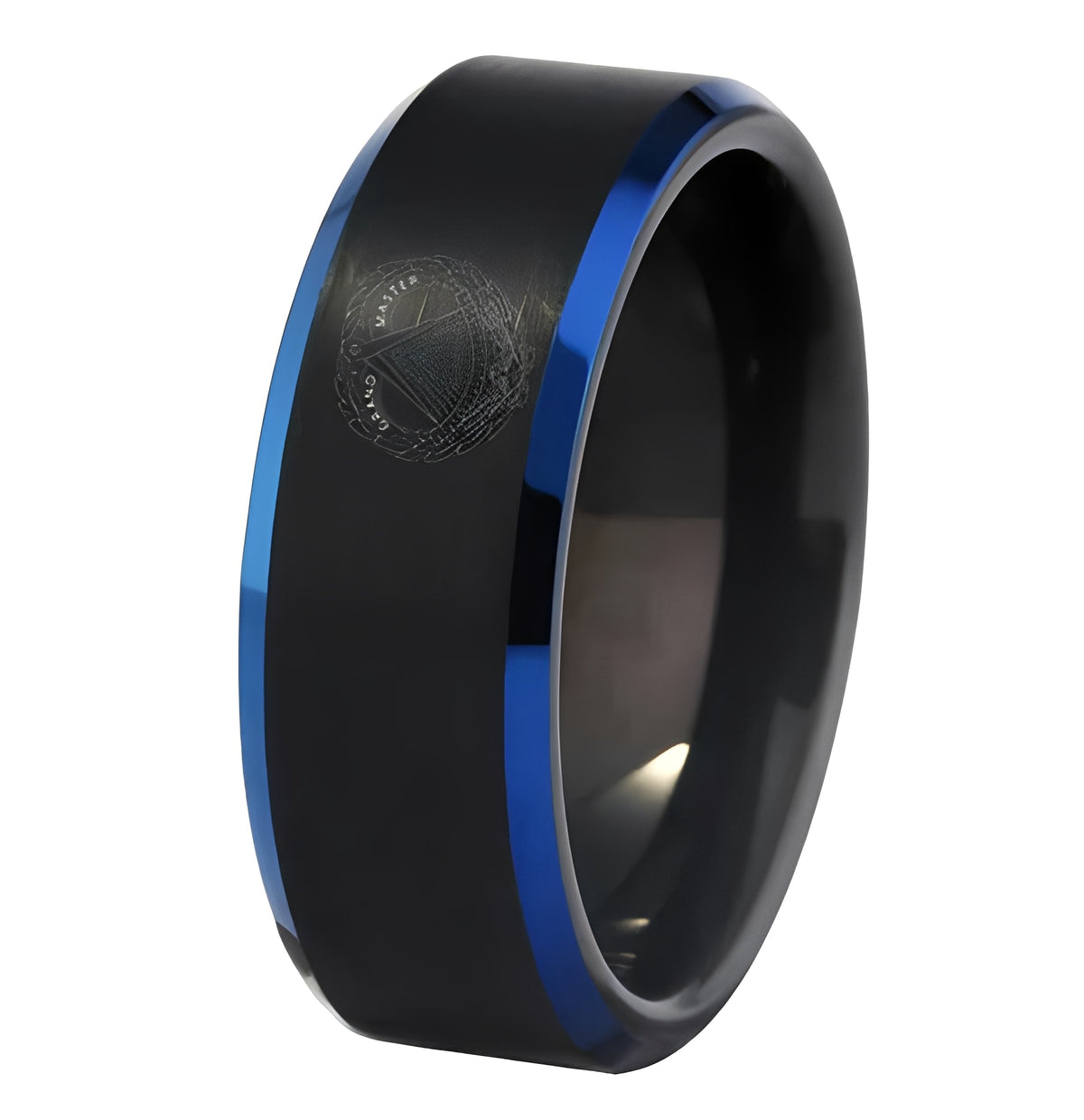 Grand Master Blue Lodge Ring - Black Stone Color - Bricks Masons