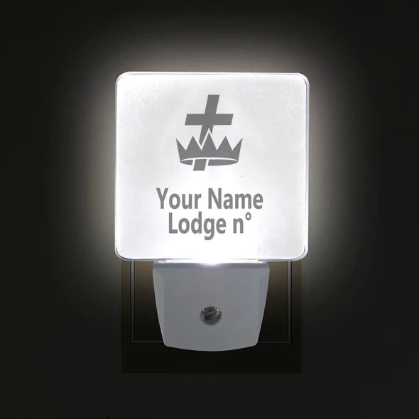 Knights Templar Commandery LED Sign - 2 Pieces Plug-in - Bricks Masons