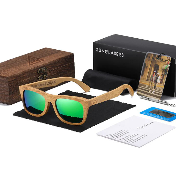 Royal Arch Chapter Sunglasses - Various Lenses Colors - Bricks Masons