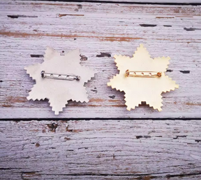 Knights Templar brooch- IN HOC SIGNO VINCES Silver