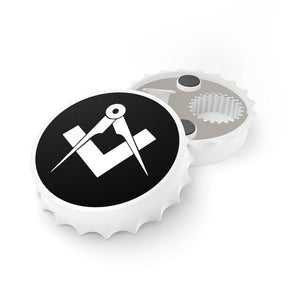 Master Mason Blue Lodge Bottle Opener - Square & Compass