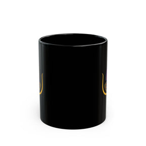 11oz Black Mug - Bricks Masons