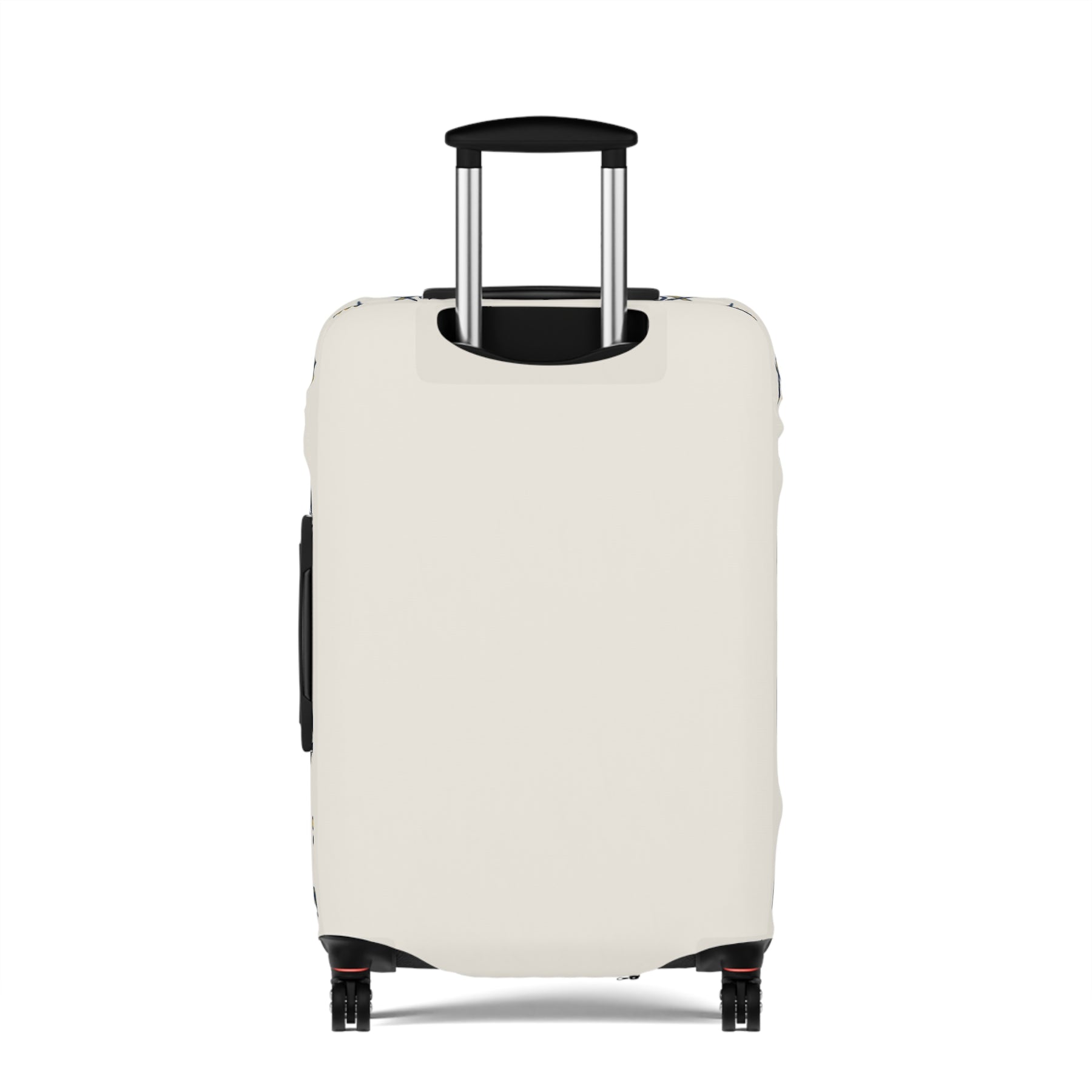 Master Mason Blue Lodge Luggage Cover - Square & Compasses with G Emblem Print