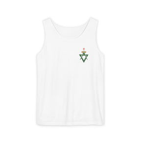 Allied Masonic Degrees Tank Top - Garment-Dyed 100% Cotton - Bricks Masons