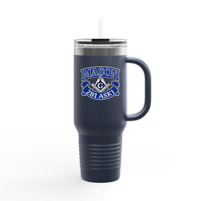 Master Mason Blue Lodge Ringneck Tumbler - 2B1 ASK1 with Square & Compass G
