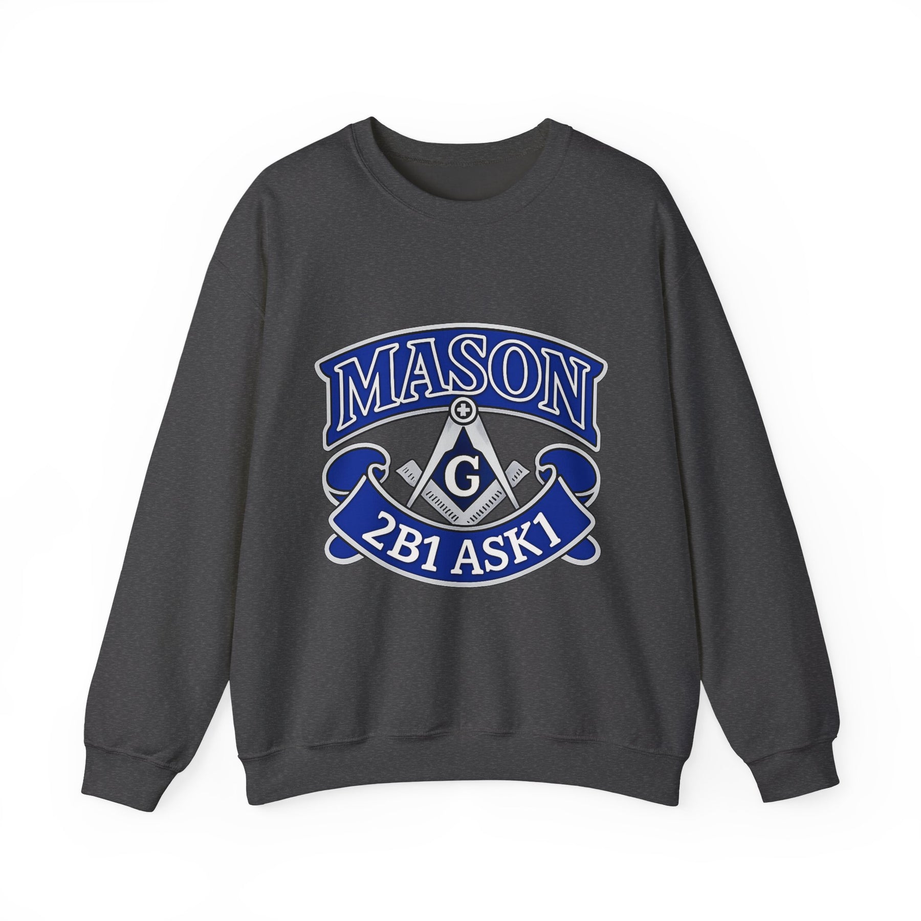 Master Mason Blue Lodge Sweatshirt - 2B1 ASK1 Square &amp; Compass G