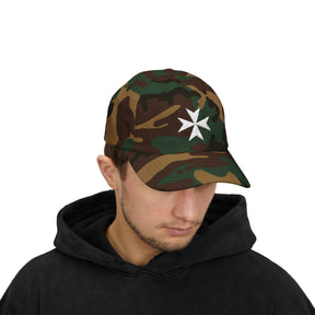 Order Of Saint Lazarus Baseball Cap - Cotton Various Colors Lazarus Emblem - Bricks Masons