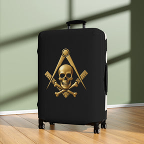 Widows Sons Luggage Cover - Square & Compass with Skull & Bones Emblem