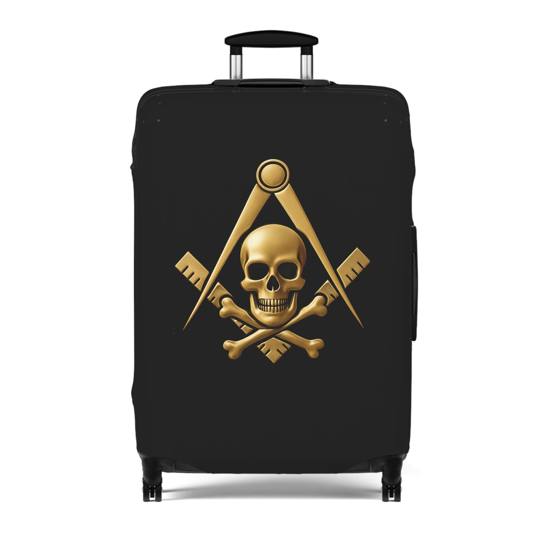 Widows Sons Luggage Cover - Square & Compass with Skull & Bones Emblem