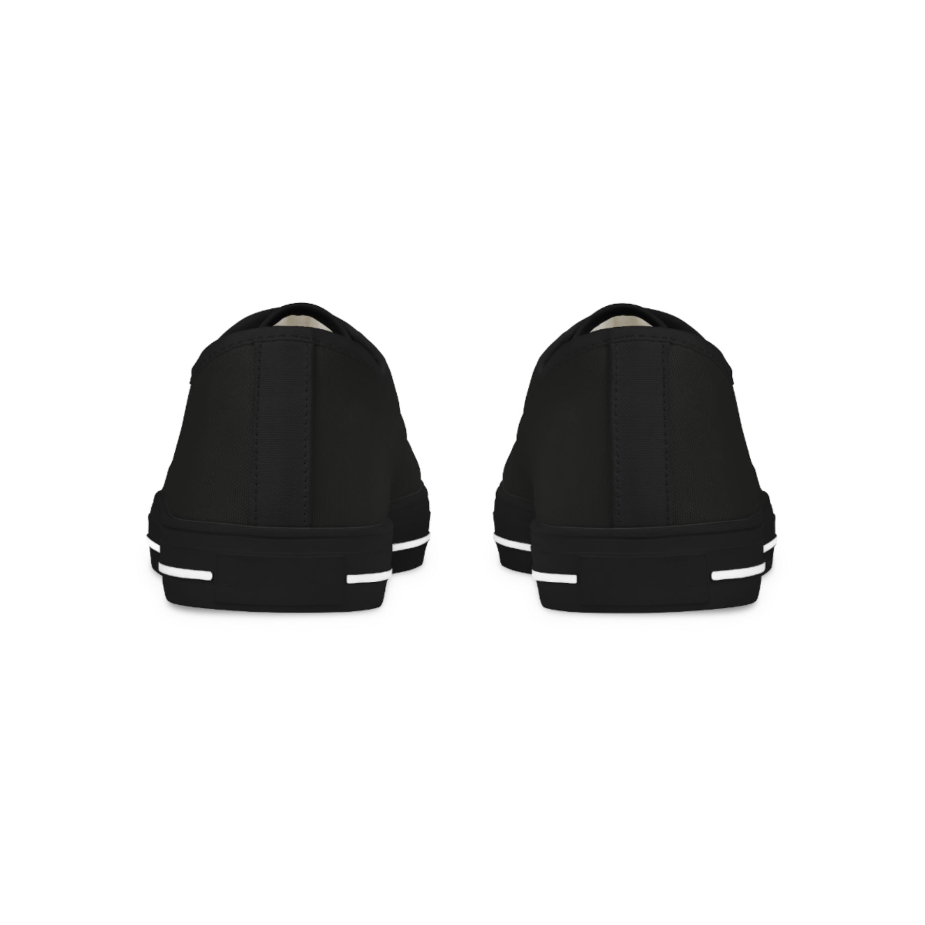 Allied Masonic Degrees Sneaker - Low Top Sneaker Black & White AMD White Emblem - Bricks Masons