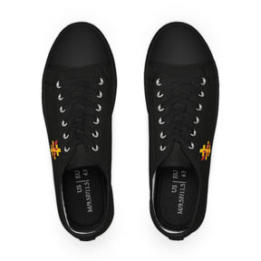 Red Branch of Eri Sneaker - Low Top Sneaker Black & White Gold Emblem Red Branch - Bricks Masons