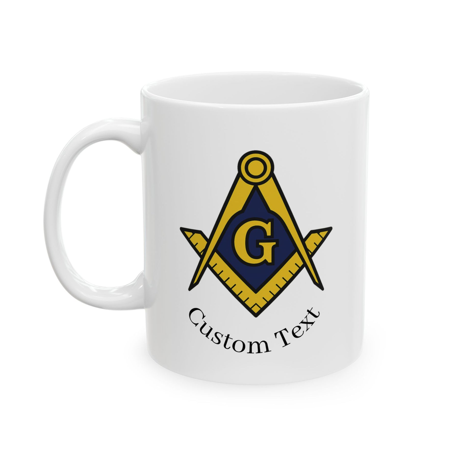 Master Mason Blue Lodge Mug -(11oz, 15oz) - Bricks Masons
