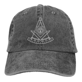 Past Master Blue Lodge California Regulation Baseball Cap - Various Colors - Bricks Masons