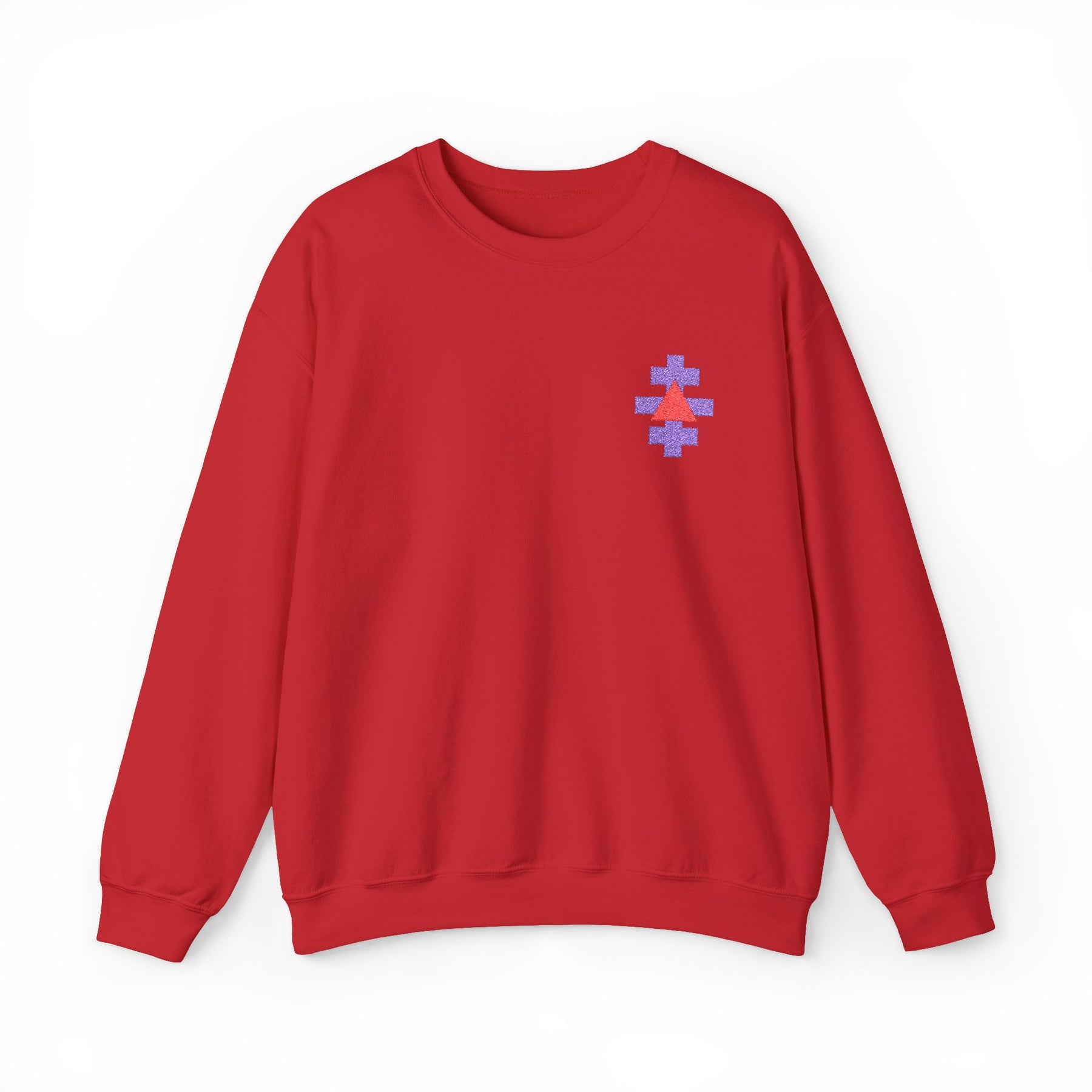 Knight Templar Priests Sweatshirt - Crewneck Embroidered Emblem - Bricks Masons