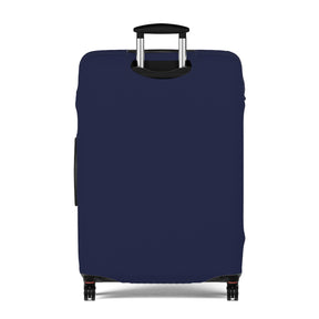 Master Mason Blue Lodge Luggage Cover - S&C G Altar Pillars & Eye On Checkered Floor